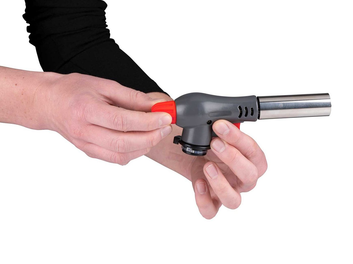 All Ride Gaskartusche Universal-Brenner mit Butan-Gaskartusche, Zubehör für Unkrautbrennen, Bunsenbrenner Aufsatz, Butan-Gaskartusche Bild 2
