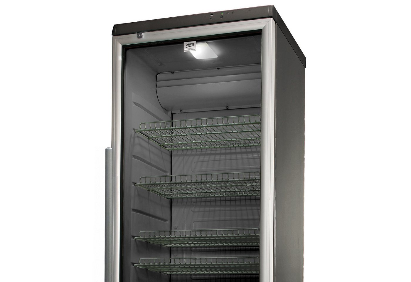 BEKO Vollraumkühlschrank ADN 203/1S BP, 173 cm hoch, 60 cm breit, Umluftventilator, LED-Innenbeleuchtung, Wasserverdunstungssystem
