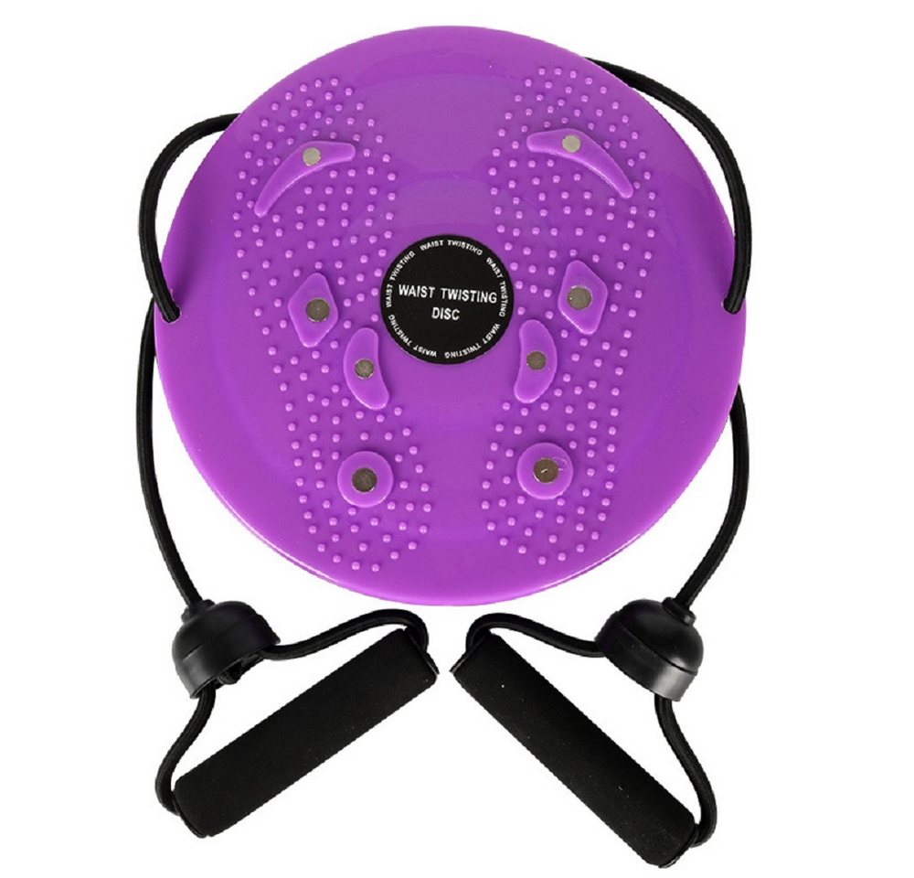 AURIVION Bauchtrainer Ab Twister Balance Board für Taille & Bauch Training (Set, 1-St., Waist Disc für Body Shaping und Körpertraining), Drehplatte Fitness Board für Zuhause Workout & Übungen Bild 3