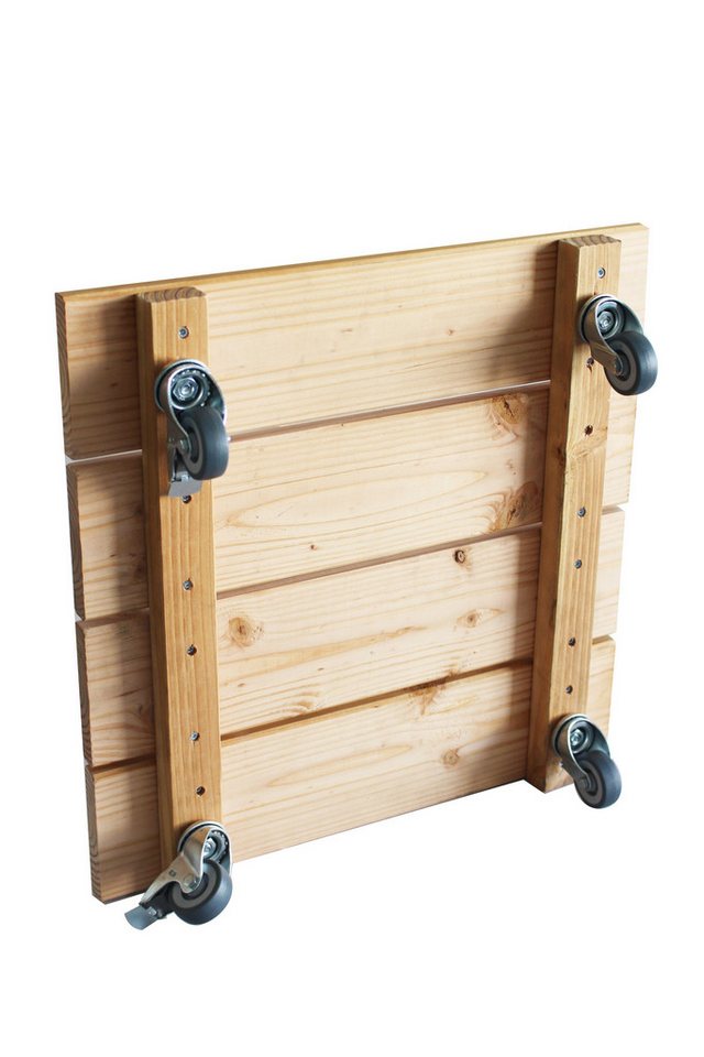 Schlögel Pflanzenroller Pflanzenroller Premium PH200 200kg Vollholzroller aus Douglasienholz, langlebig nachwachsend gute Witterungsbeständigkeit