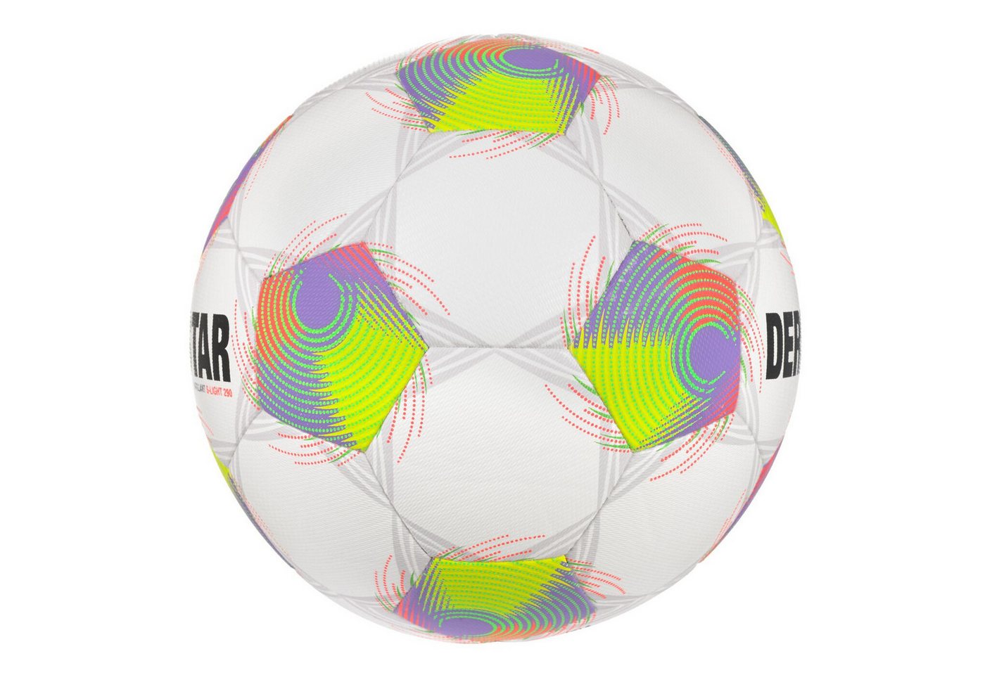 Derbystar Fußball FB Brillant S-Light (Trainingsball) weiss/grün/lila - 1 Ball Bild 4
