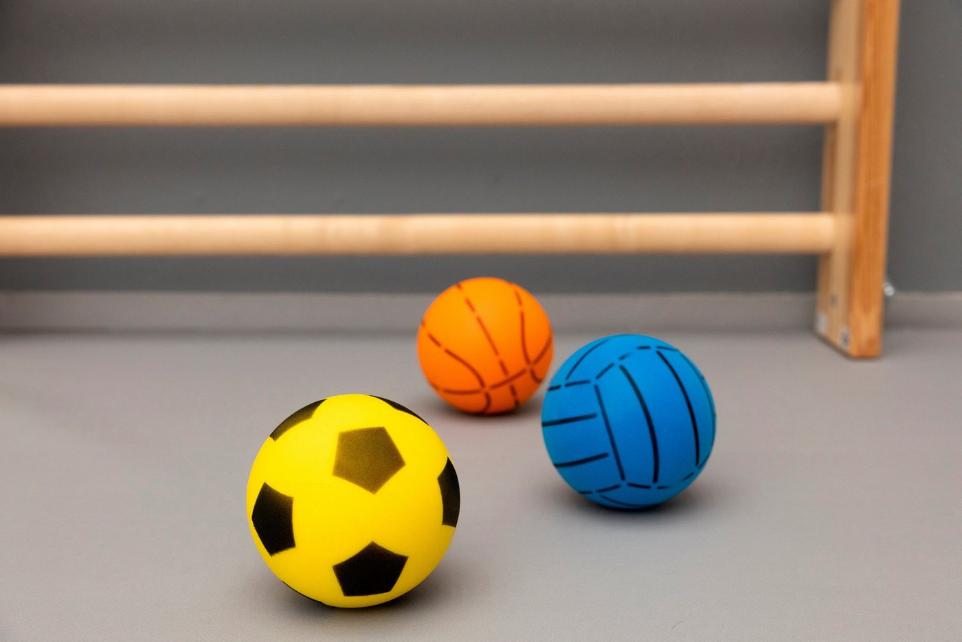 Betzold Spielball Soft-Sportbälle 3er-Set – Weiche Bälle für Sport & Pausenspiel Bild 2