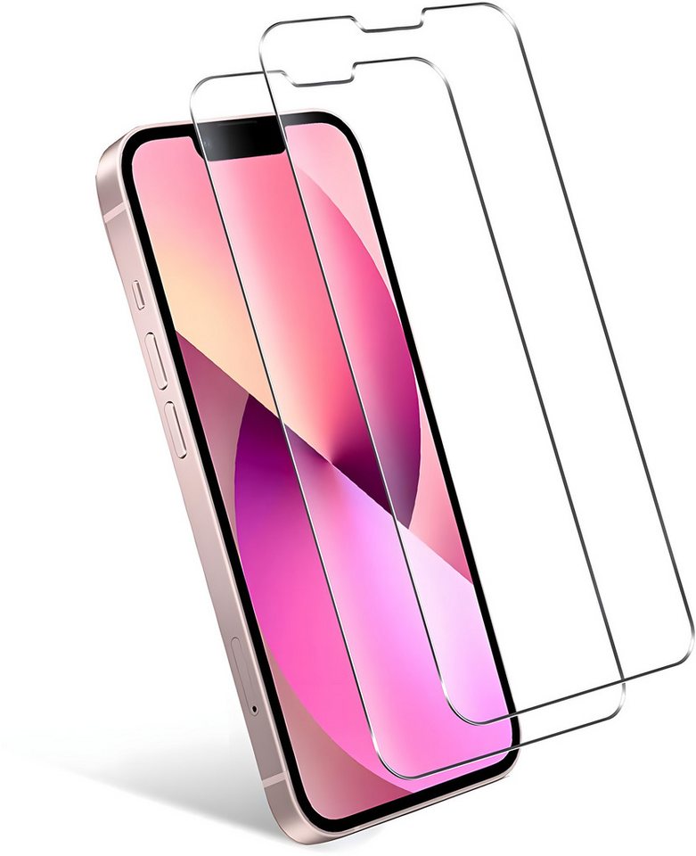 AVANA Schutzfolie iPhone 13 / Pro / mini / Pro Max Panzerglas Schutzglas 9H Panzerfolie, (2 Stück), Displayschutz, klar Bild 3