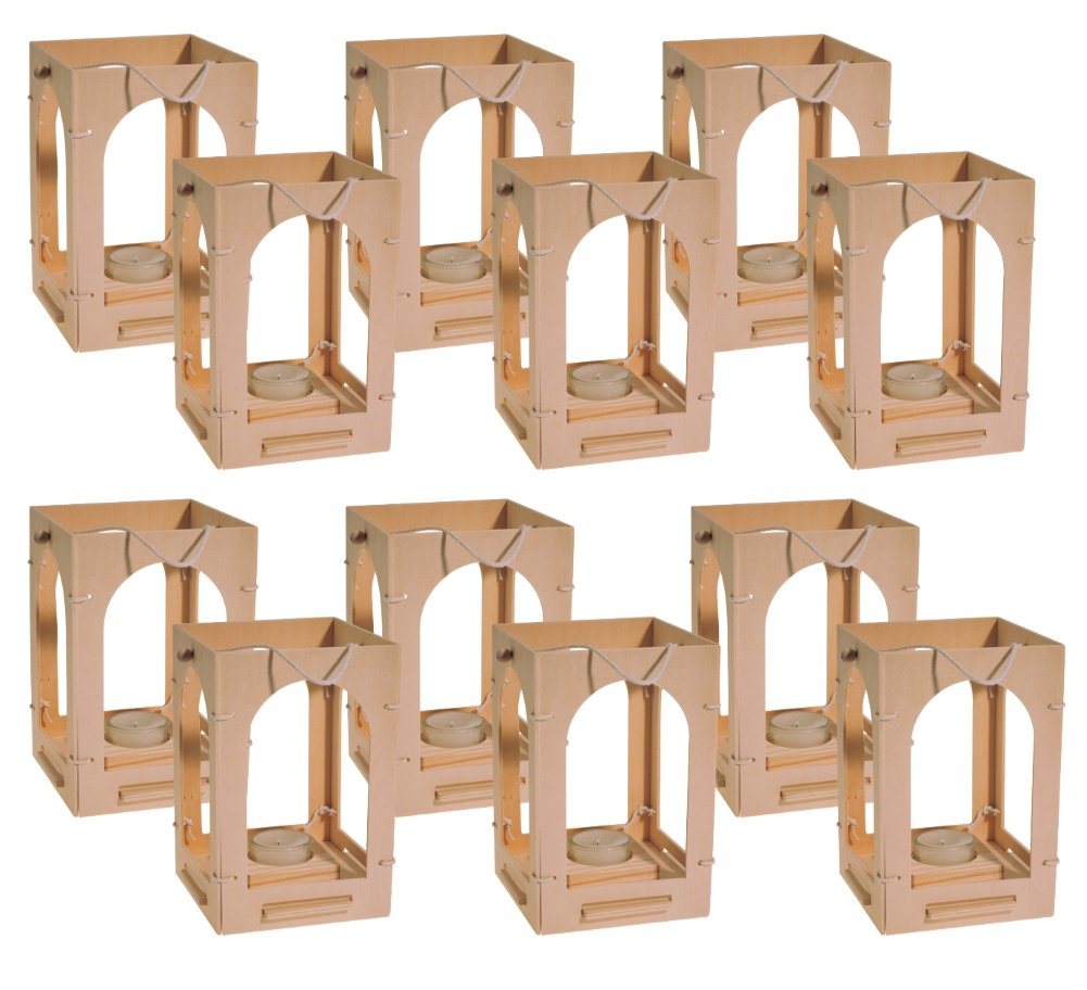 AVANTGARDE Umzugslaterne Laterne Stecksystem, Set 12