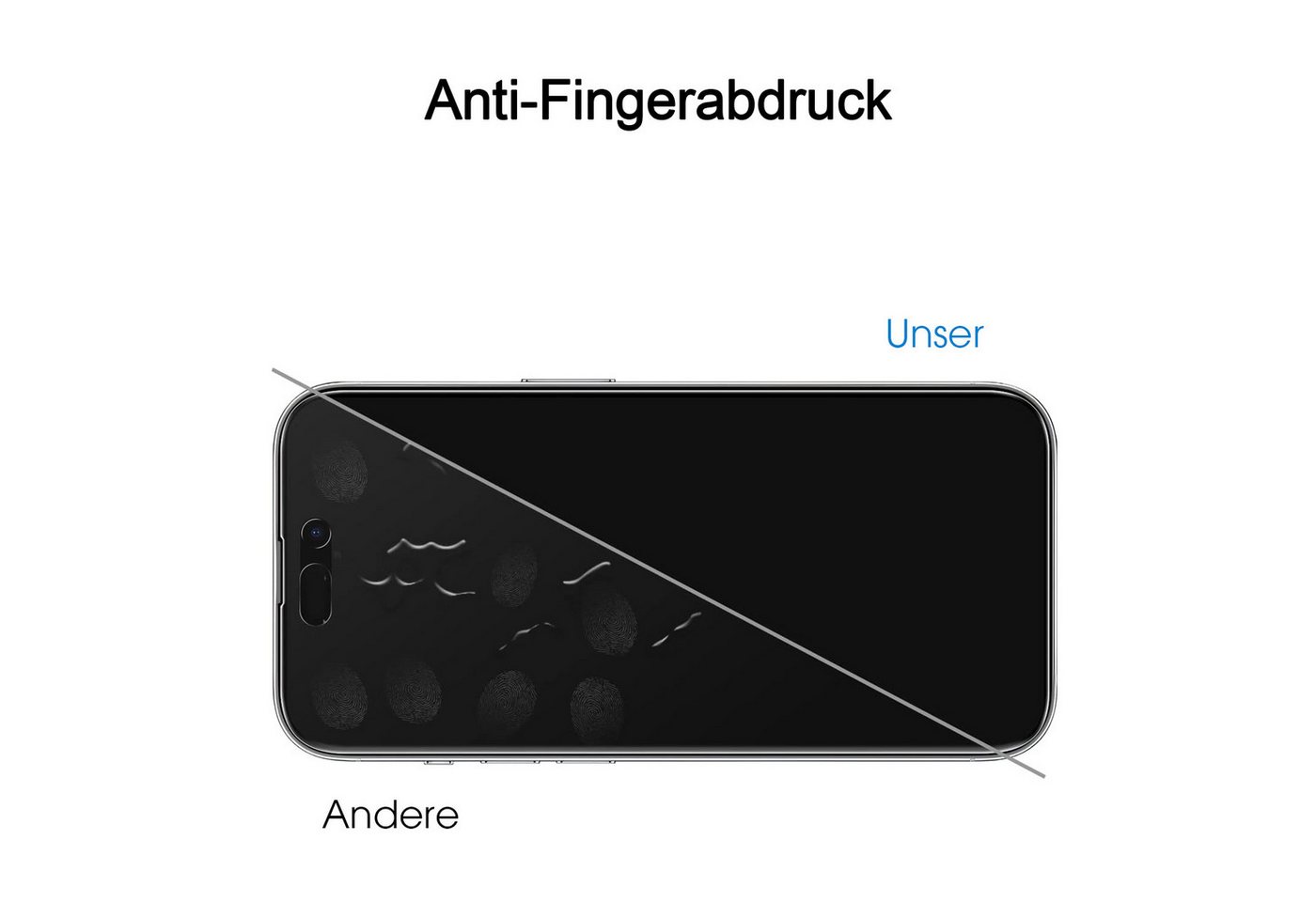 Sytifro Schutzfolie Panzerglas für iPhone 18 &17, 10H Härte Schutzfolie, Displayschutz, (iPhone 17 Pro Max/ iPhone 17 Pro/ iPhone 17 Air/ iPhone 17/ iPhone 16 Pro Max/ iPhone 16 Pro/ iPhone 16 Plus/ iPhone 16, HD- Panzerglasfolie, blasenfrei Displayschutzfolie), 3 Schutzglas + 1 Montagerahmen, Premium Panzerfolie Bild 2