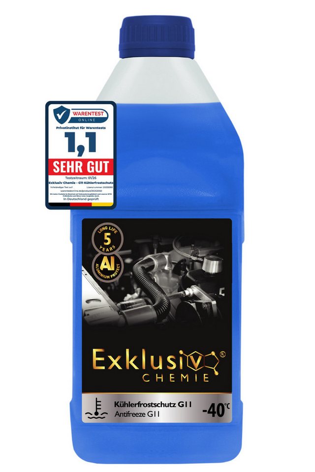 Exklusiv Chemie GmbH Kühlerfrostschutz G11 Kühlerfrostschutz 1 Liter, 1 l