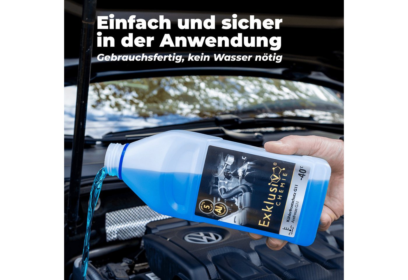 Exklusiv Chemie GmbH Kühlerfrostschutz G11 Kühlerfrostschutz 1 Liter, 1 l Bild 2