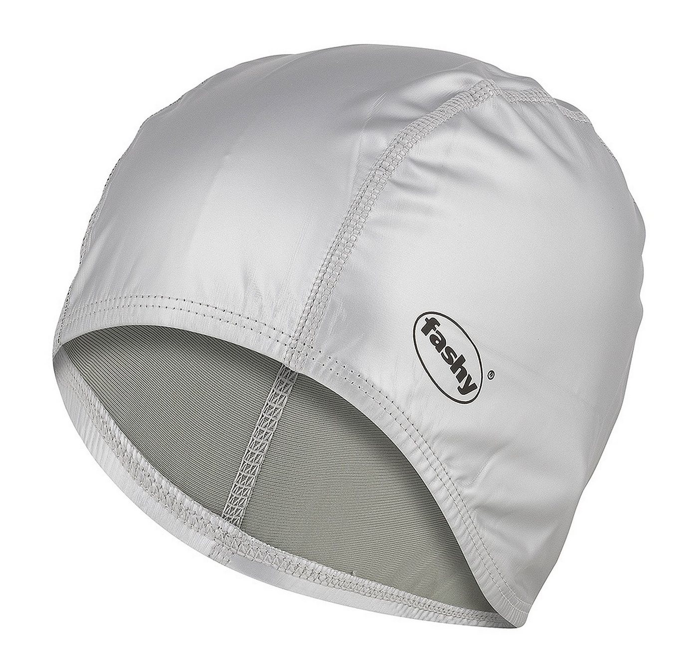 Fashy Badekappe Fashy - Badehaube Badekappe Silber lange Form Damen Herren 3059-12