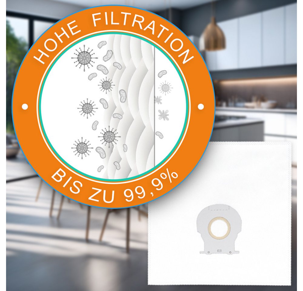 PRIMEBAG Staubsaugerbeutel 10 Vliesbeutel für Miele GUARD S1 Serie kompatibel Bild 5