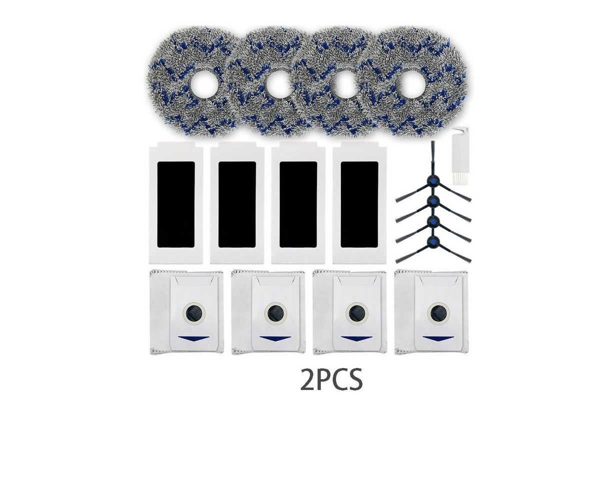 FELIXLEO Saugroboter Zubehör-Set Ersatzteile für ECOVACS DEEBOT T30 Omni/T30 PRO Omni – 17tlg Zubehör, (2-tlg) Bild 2