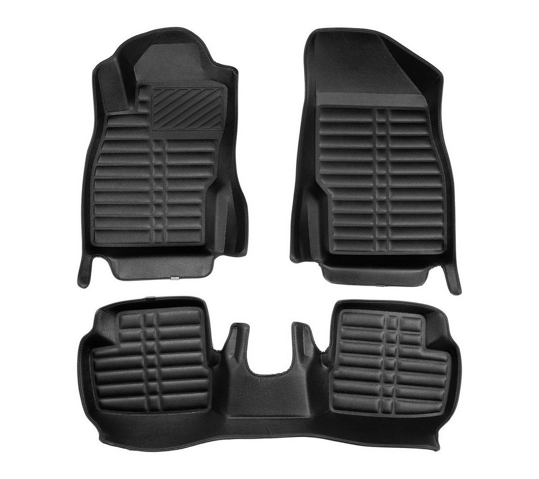 fussmattenprofi.com Auto-Fußmatte 5D Premium Auto Fussmatten für Opel Corsa (E) 2014-2019 (1 St), für Opel Opel Corsa Bild 2
