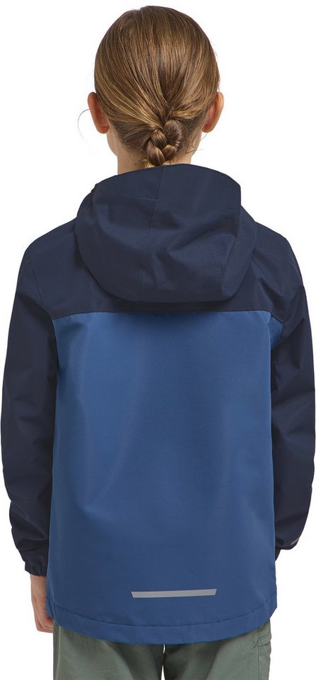 Jack Wolfskin Outdoorjacke TUCAN JACKET K für Kinder, winddicht, wasserdicht, atmungsaktiv