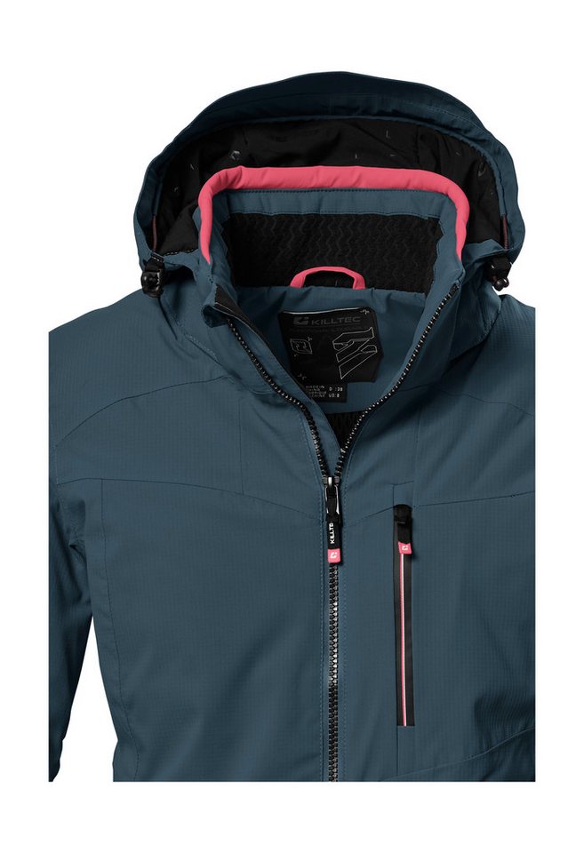 Killtec Skijacke KSW 36 WMN SKI JCKT Wasserdichte Damenjacke mit abnehmbarer Kapuze und Schneefang Bild 2