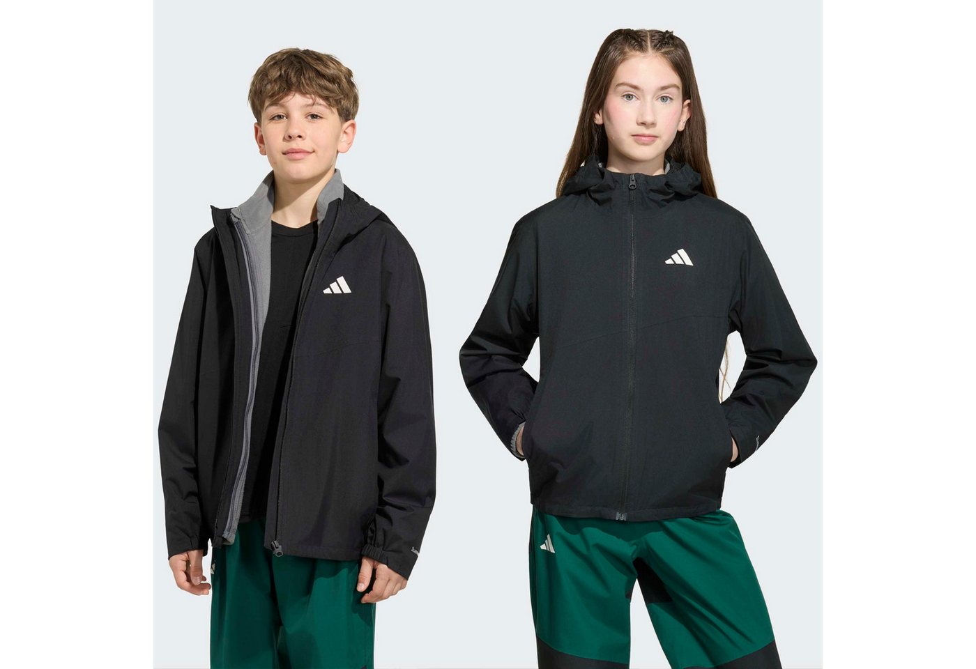 adidas TERREX Outdoorjacke K MT 3IN1 FL J für Kinder, mit climaproof® Technologie, aus Polyester Bild 2