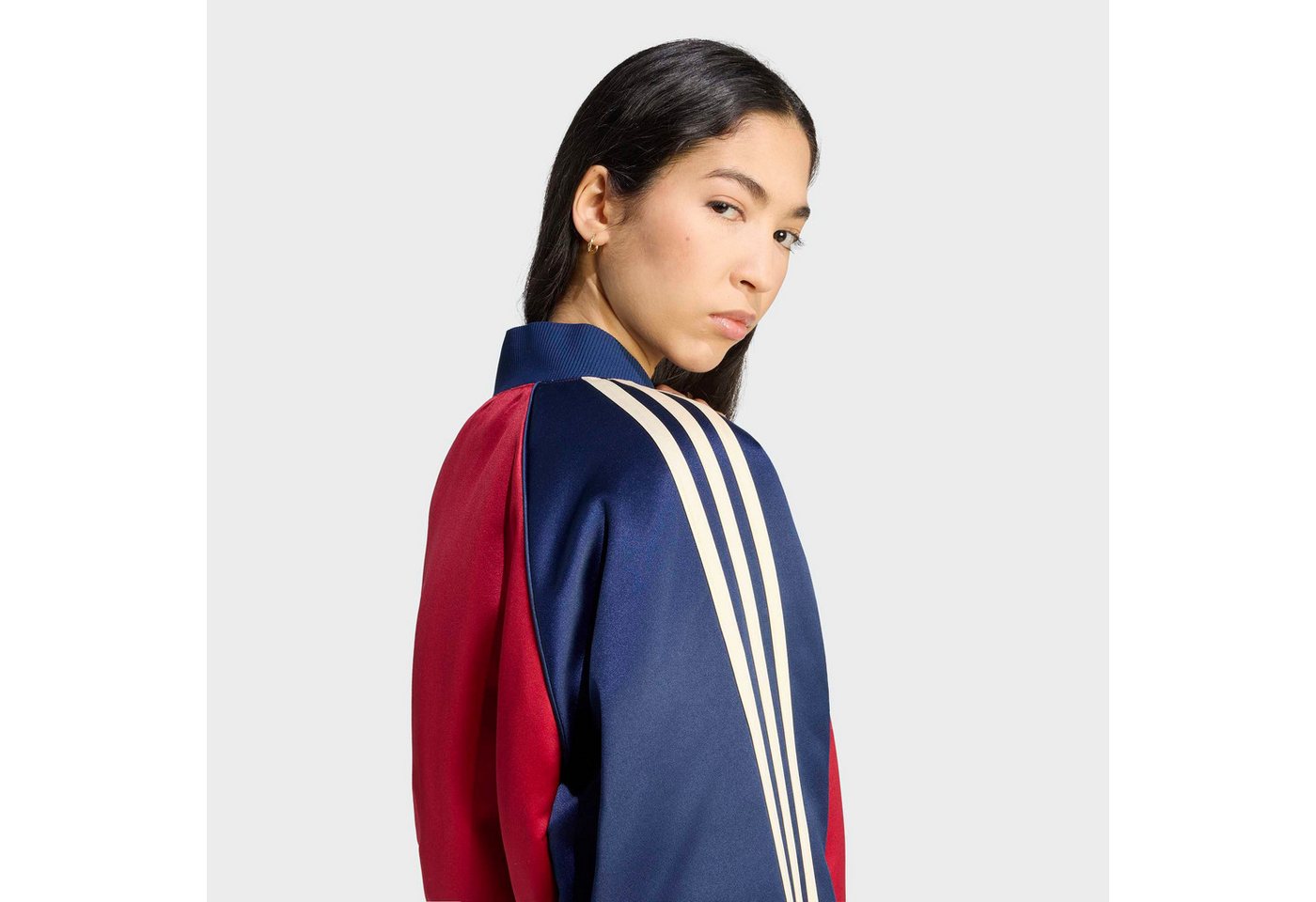 adidas Originals Outdoorjacke SATIN SST für Erwachsene, mit Gummizug als Verschluss Bild 2