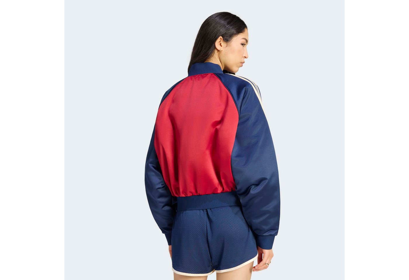 adidas Originals Outdoorjacke SATIN SST für Erwachsene, mit Gummizug als Verschluss Bild 4