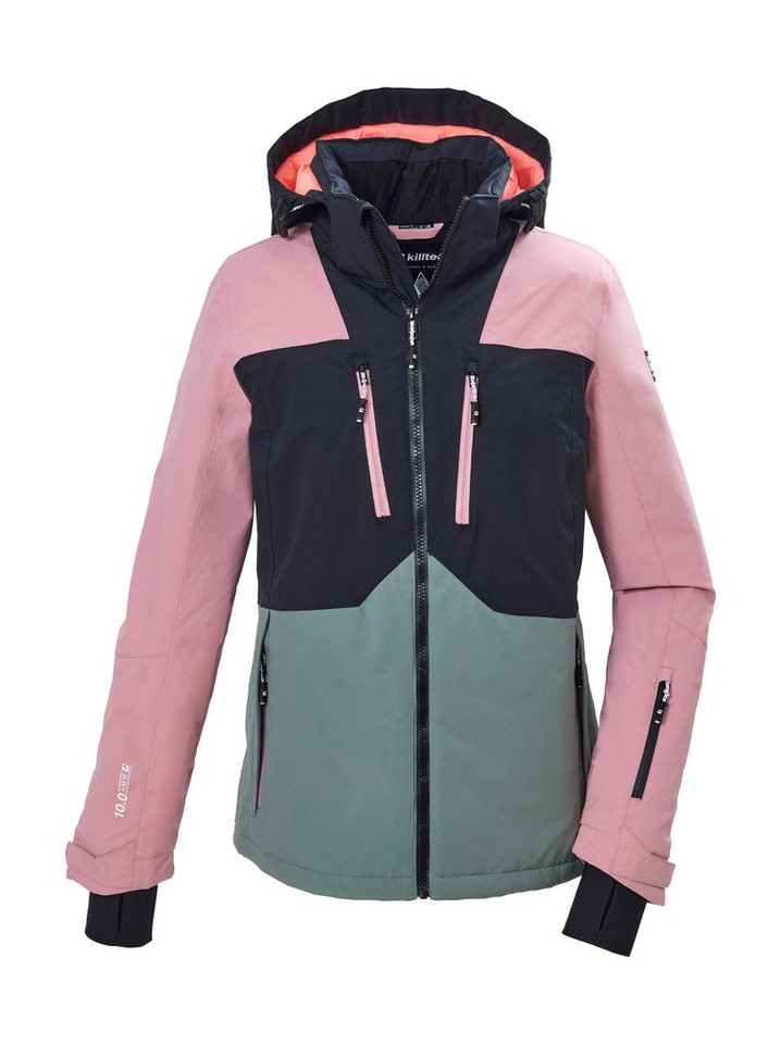 Killtec Skijacke KSW 284 WMN SKI JCKT Wasserdichte Skijacke, atmungsaktiv, verstellbar, viele Taschen