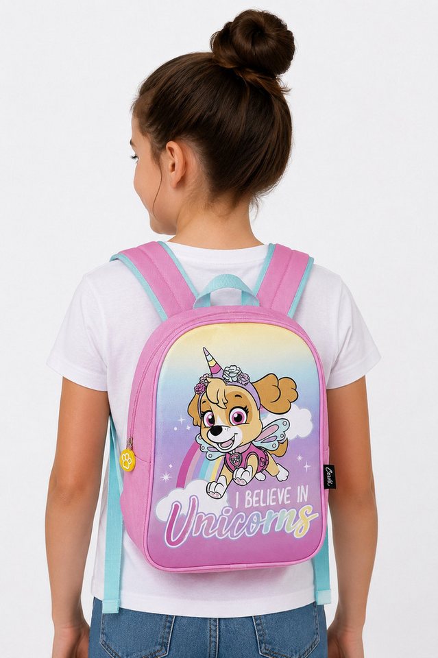 BrandMac Kindergartentasche Paw Patrol Skye Unicorn Rucksack für Kinder Vorschule Kindergarten