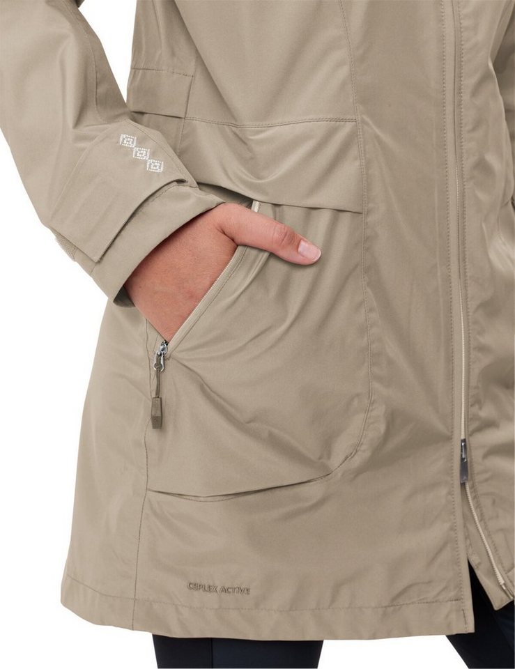 VAUDE Outdoorjacke Women's Skomer Parka II (1-St) moderner Damen Parka Bild 3