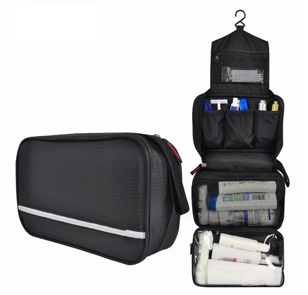Coonoor Kulturbeutel Kulturtasche zum Aufhängen Herren & Damen, Gross Kulturtasche Zum Aufhängen,Kosmetiktasche Bild 2