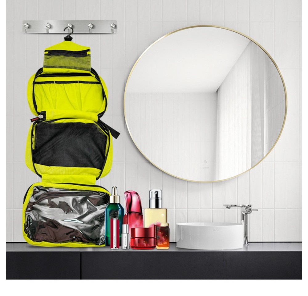 Coonoor Kulturbeutel Kulturtasche zum Aufhängen Herren & Damen, Gross Kulturtasche Zum Aufhängen,Kosmetiktasche Bild 3