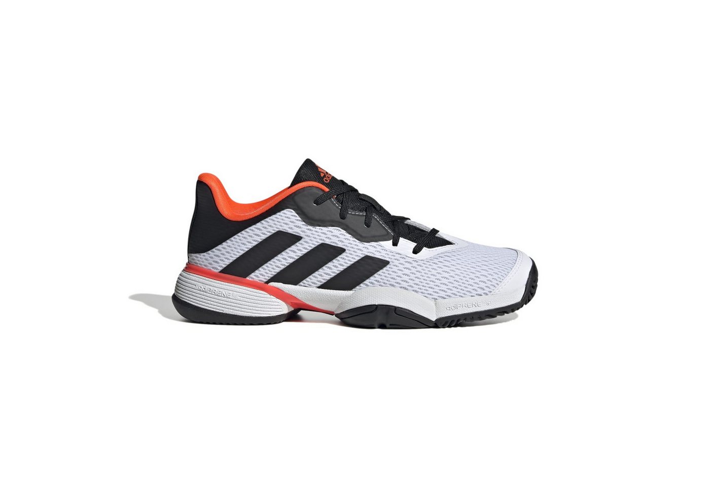 adidas Performance Barricade Allcourt weiss/schwarz Kinder Tennisschuh