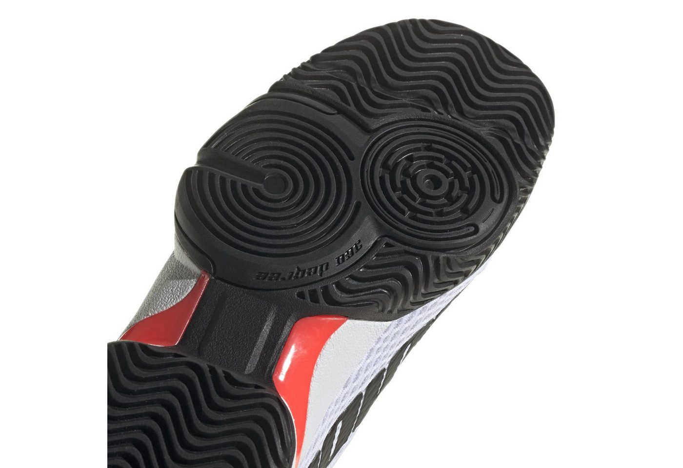 adidas Performance Barricade Allcourt weiss/schwarz Kinder Tennisschuh Bild 3