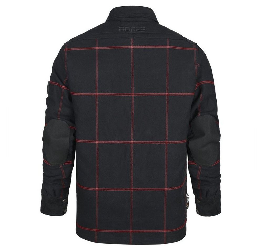 Bores Motorradjacke Lumberjack Premium Plus Bortexx Herren Motorradhemd Schutzlevel B Bild 4