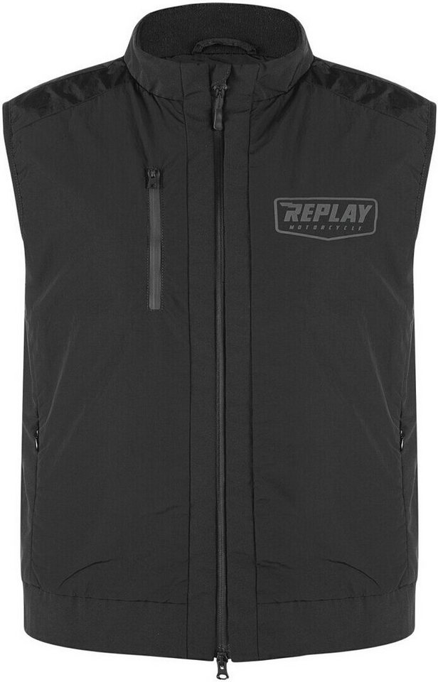 Replay Motorradjacke Classic Weste Winddicht Bild 2