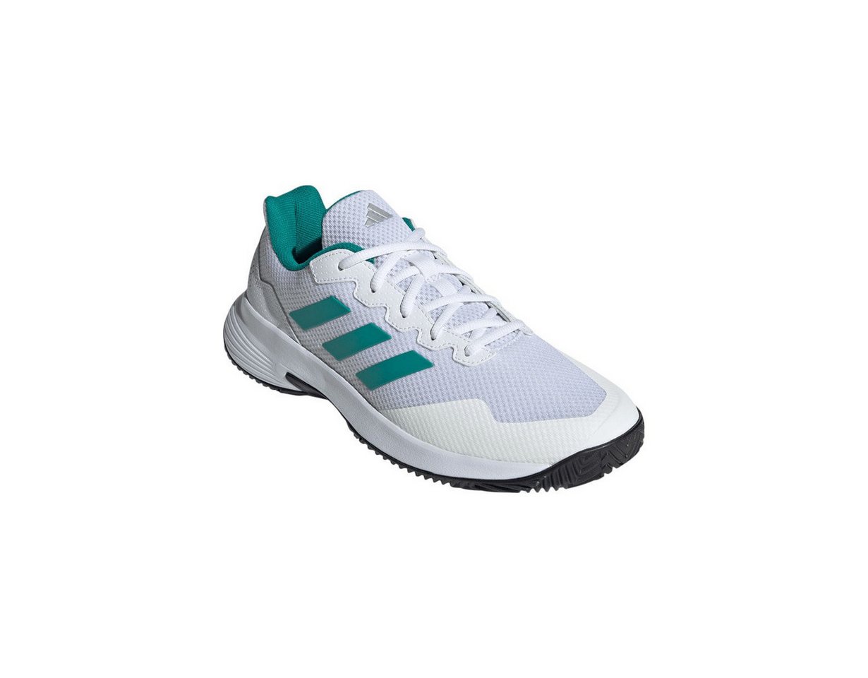 adidas Performance GameCourt 2 Allcourt weiss/tealgrün/schwarz Herren Tennisschuh Bild 2