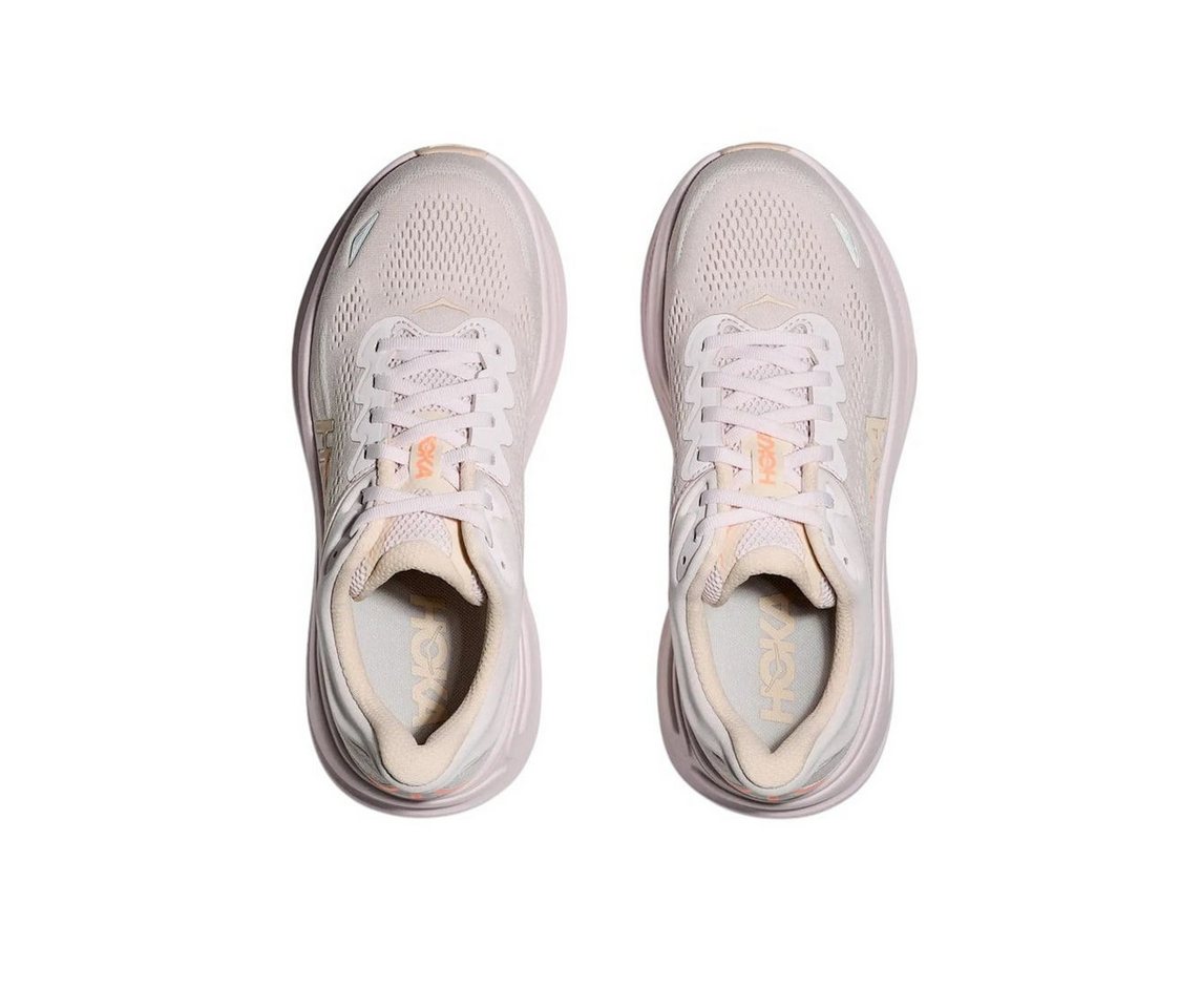 Hoka One One Bondi 9 (Dämpfung) creamweiss Damen Laufschuh