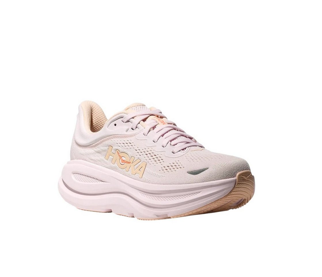 Hoka One One Bondi 9 (Dämpfung) creamweiss Damen Laufschuh Bild 2