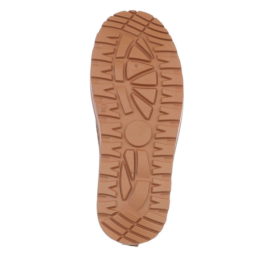 Ital-Design Bequeme Clogs für Damen mit dekorativen Details Snowboots (90457944) Flach Flache Stiefeletten in Braun Bild 4