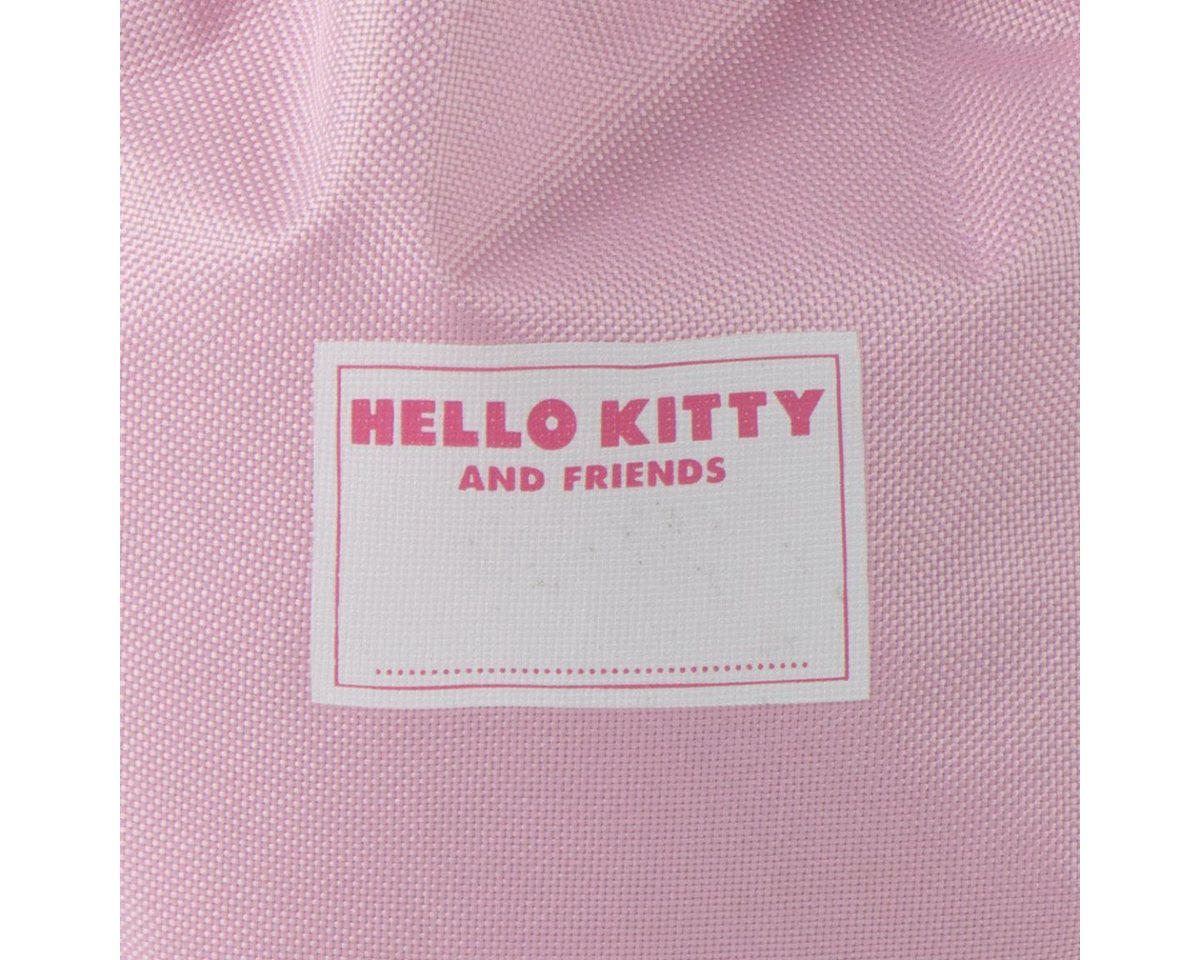 Hello Kitty Turnbeutel Beutel Kinder 25 × 32 cm leichte Tasche mit Fan Motiv für unterwegs (Packung)