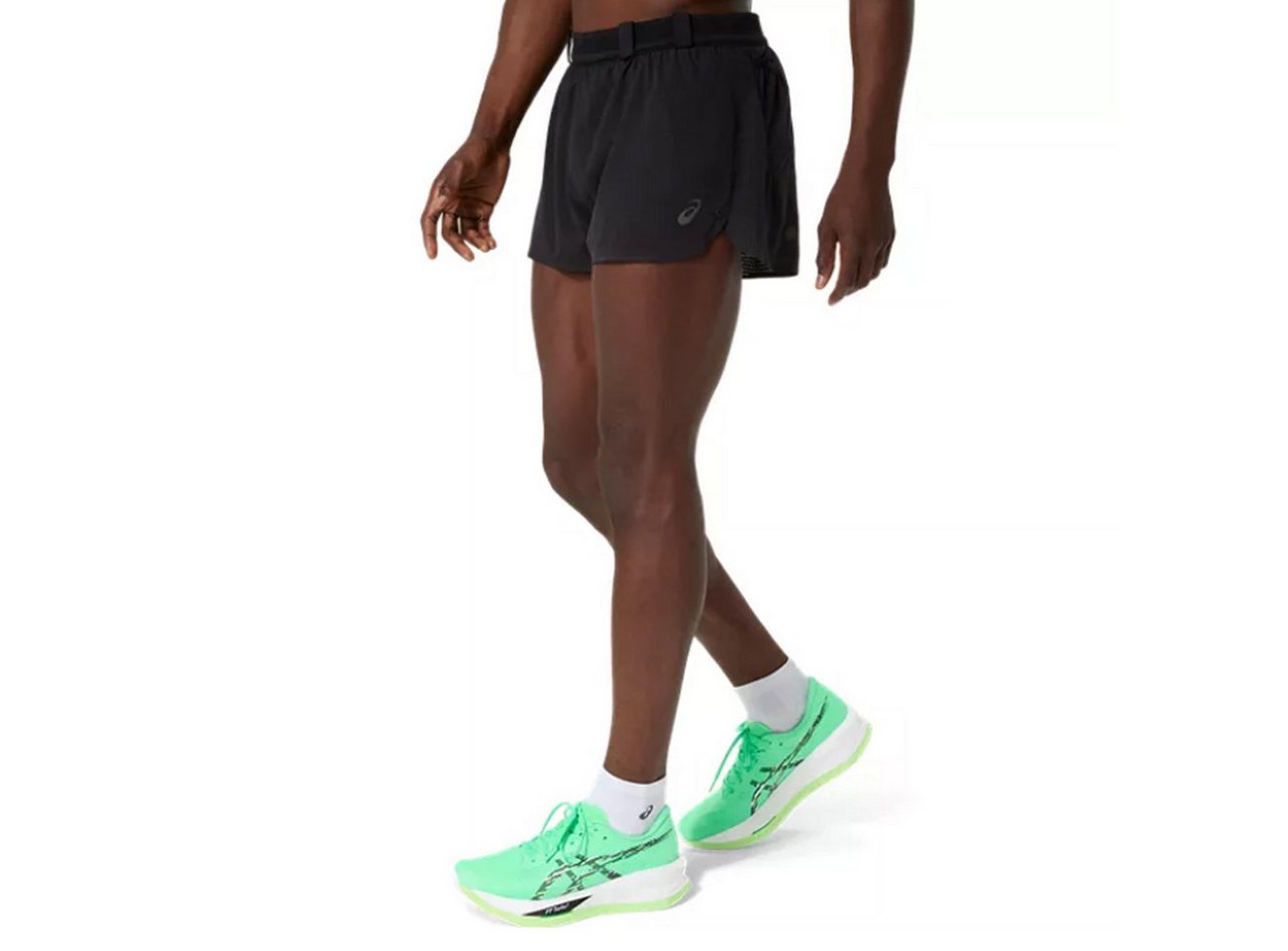 Asics Sporthose Asics Metarun Split Short Herren Schwarz Bild 3