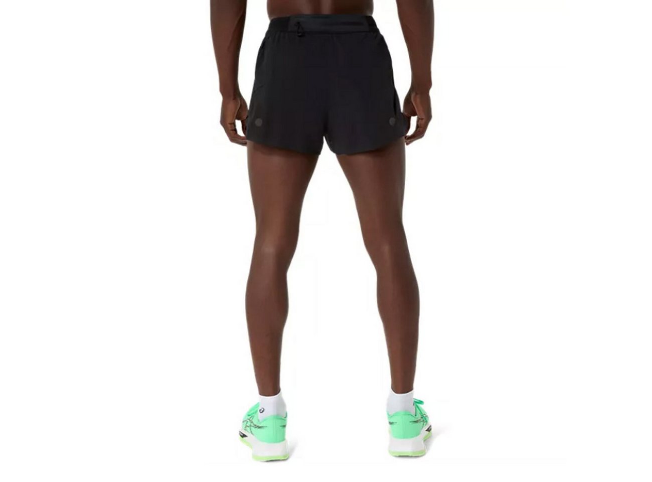 Asics Sporthose Asics Metarun Split Short Herren Schwarz Bild 4