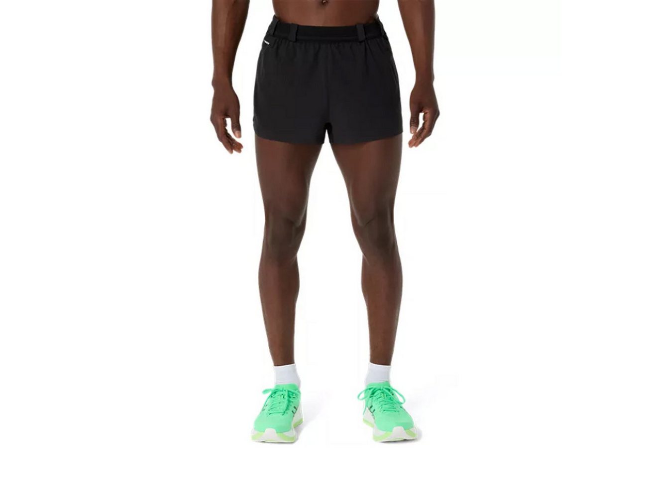 Asics Sporthose Asics Metarun Split Short Herren Schwarz Bild 5