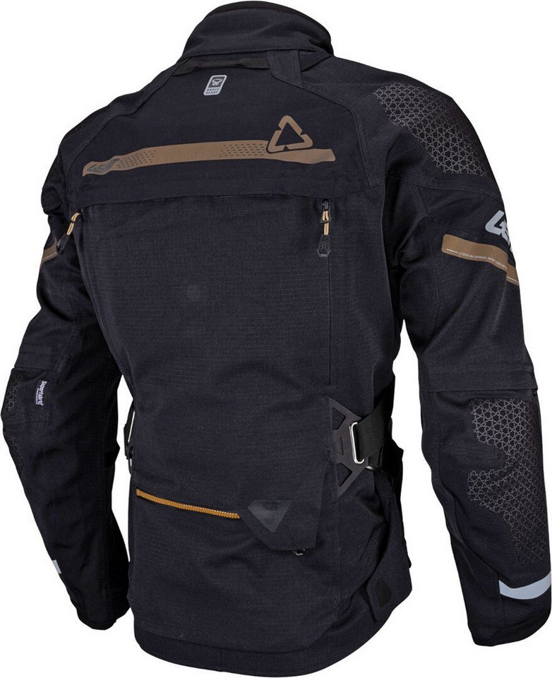 Leatt Motorradjacke ADV DriTour 7.5 wasserdichte Motorrad-Textiljacke Rückenprotektor enthalten,herausnehmbares Innenfutter,herausnehmb