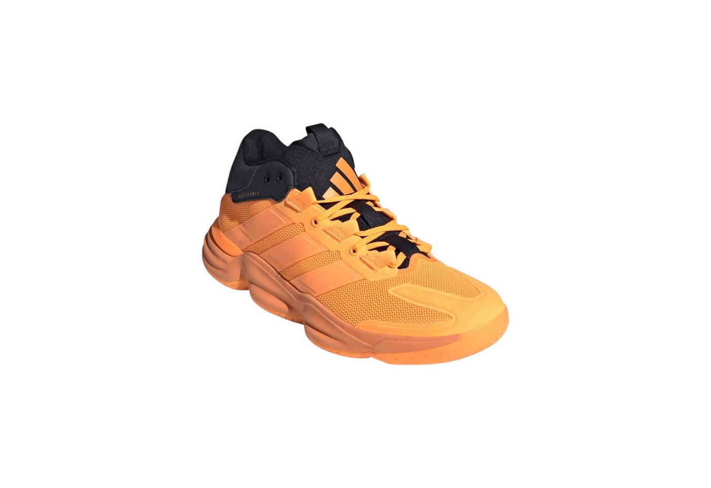 adidas Performance Hallen-Indoorschuhe Courtstabil (Basketball) orange/schwarz Herren Badmintonschuh