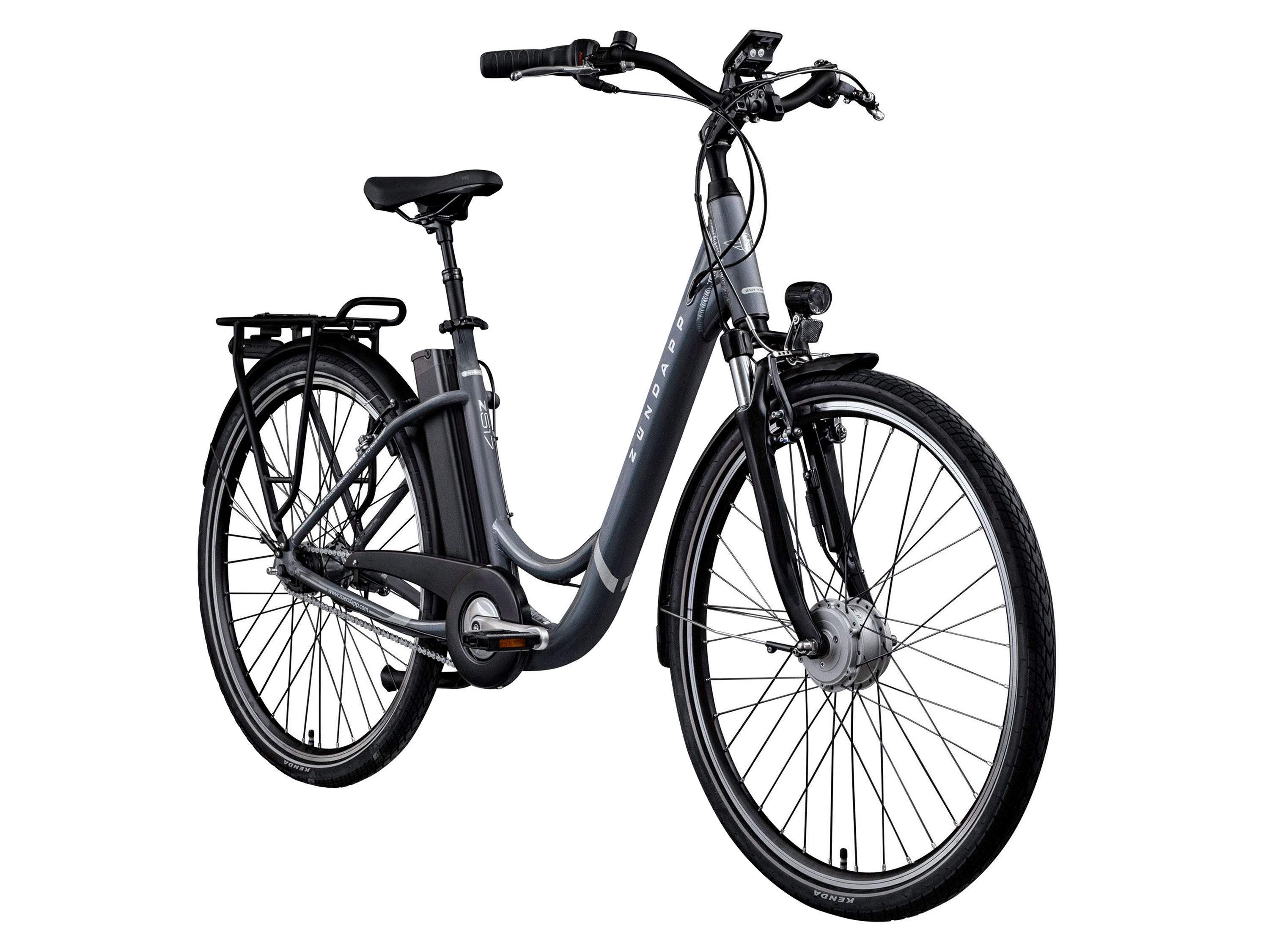 ZÜNDAPP E-Bike City »Z517 700c«, 28 Zoll (Basaltgrau)