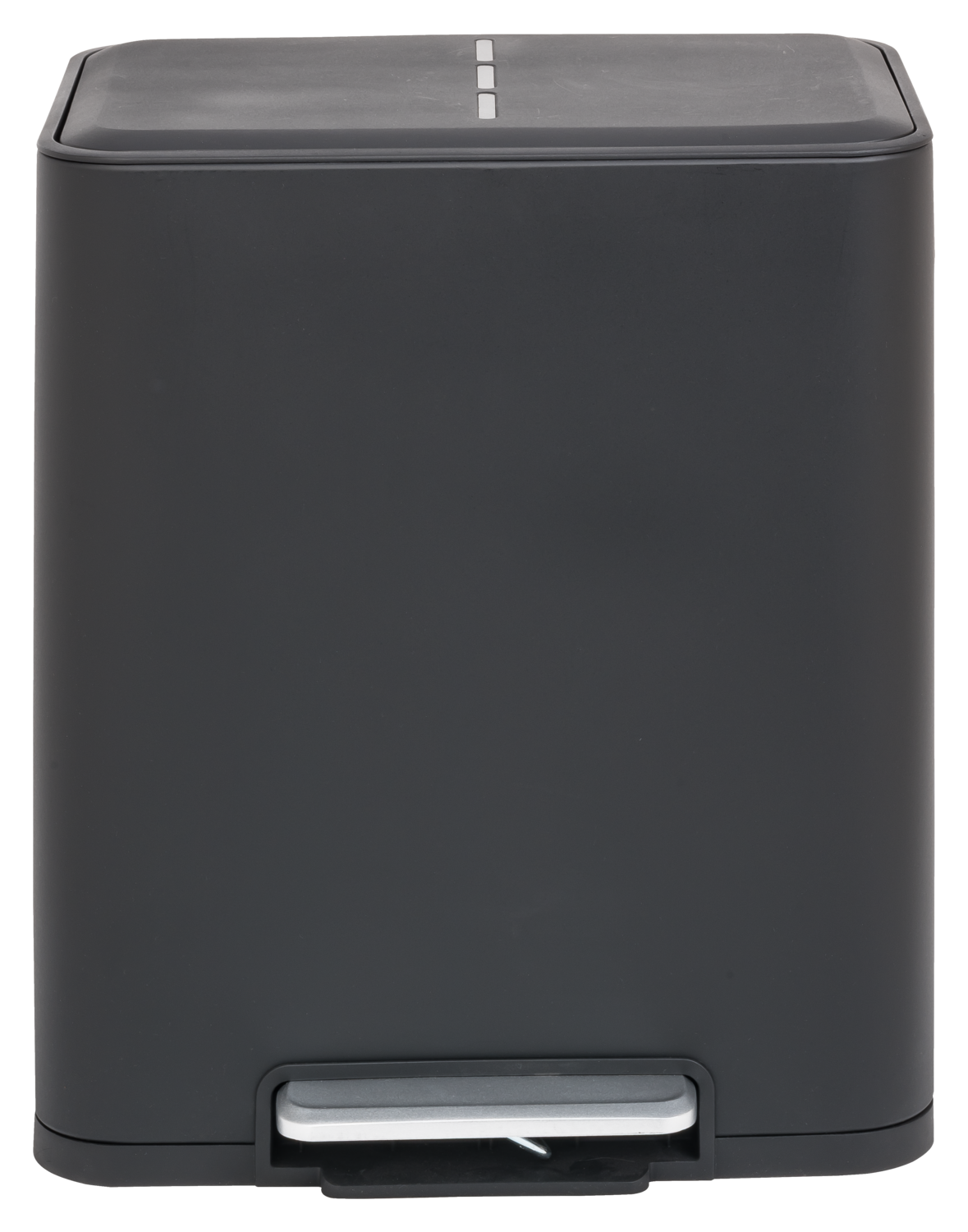 W5 Abfalleimer, Edelstahl mit Mülltrennsystem, 2 x 15 l (Schwarz) Bild 3