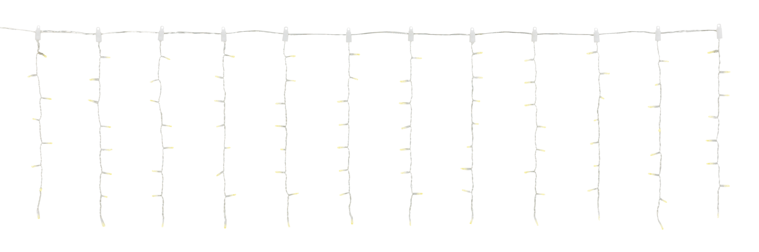 LIVARNO® LED-Lichtervorhang / LED-Lichternetz (Lichtervorhang - warmweiss)
