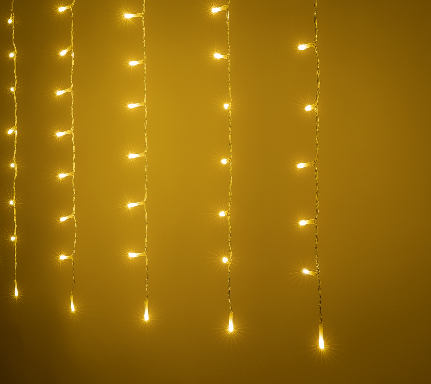 LIVARNO® LED-Lichtervorhang / LED-Lichternetz (Lichtervorhang - warmweiss) Bild 2