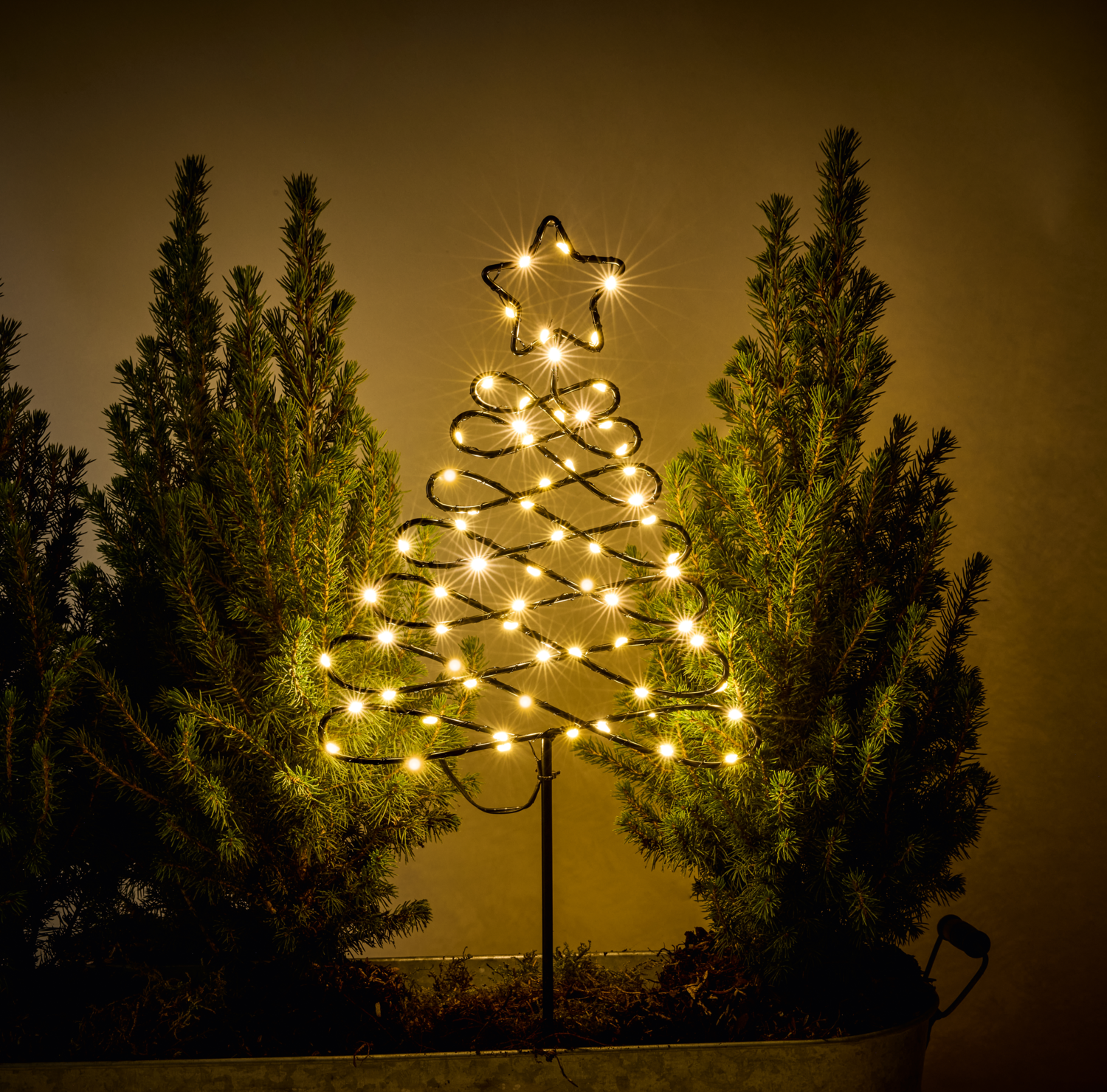LIVARNO® Garten Dekostecker Weihnachten LED (Tannenbaum) Bild 2