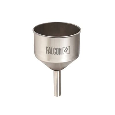 Edelstahltrichter, Stutzen 23mm, Einfüllöffnung ø138mm