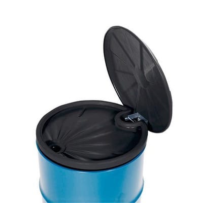 Fasstrichter aus Polyethylen (PE), 5 Liter, mit Sieb und Deckel, leitfähig