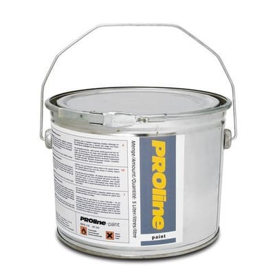 Hallenmarkierfarbe, staplergeeignet, 5 l für ca. 20-25 qm, rot