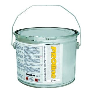PROline-paint Antirutsch-Hallenmarkierfarbe, 5 l, m. Quarzsandgranulat, ca. 20 qm, gelb