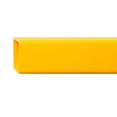 Querbalken aus Kunststoff, Hybridgeländer, für Anfang/End- und Mittelpfosten, B 2300 mm