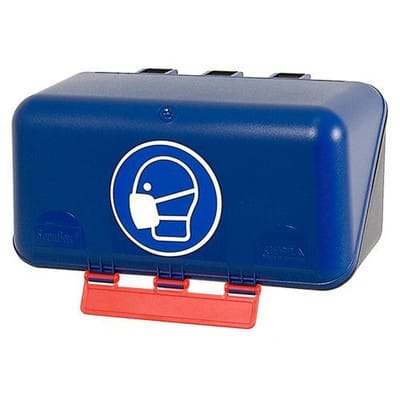 Minibox für Atemschutz, blau